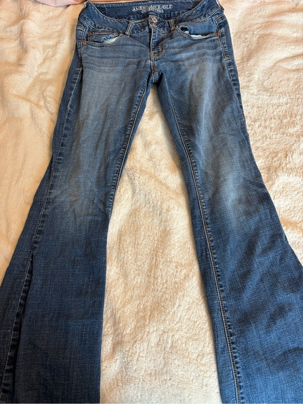 American Eagle Outfitters Dark Blue Flared Jeans